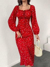 Resort-style Belted Maxi Dress Womens Clothing