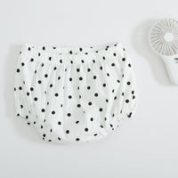 Two-piece baby girl blouse and pants
