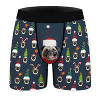 Men's Digital Printing Slim Fit Pants