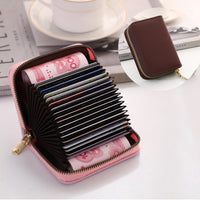 Women's Organ Card Holder Multi-card Rfid