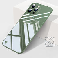 Bare-feeling Invisible Mobile Phone Case With Borderless Transparent Case