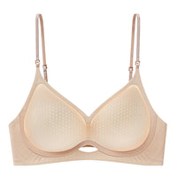 W-shaped Jelly Gel Soft Support Cool-Feel Bra