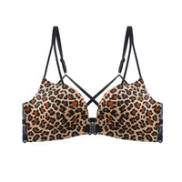 Front Button Underwear Women Without Steel Ring Gathering Bra