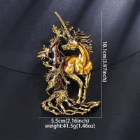 Creative Retro Exaggerated Brooch Jacket Accessory