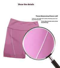 Women's Peach Hip Raise Three-point Fitness Pants