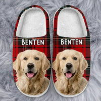 Personalized Patterned Cotton Slippers