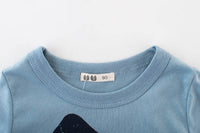 Korean Children's Short Sleeved Boy's T-shirt Baby