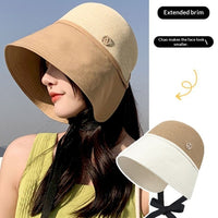 Sunshade Dome Wide-brimmed Face-covering Bucket Hat
