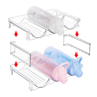 Transparent Removable Water Bottle Storage Rack