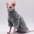 Hairless Cat Clothes, Autumn And Winter Plush Warm Cat Clothes