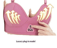 Wireless Vibrating Breast Massage Device With Heat Therapy For Bras