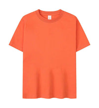 Children's Solid Color Round Neck Short Sleeves T-shirt