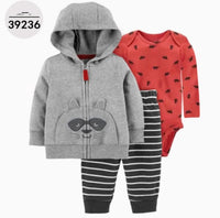 Spring And Autumn Printed Cartoon Solid Color Long Sleeve Hooded Sweater
