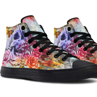 High Top Canvas Shoes For Printing Lovers