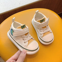 Children's High Top Velcro Canvas Sneakers