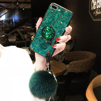 Fire cracked mobile phone case