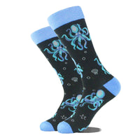 Foreign Trade Cross-border Trendy Socks Popular Middle Tube Cotton Animal Daily Life Series