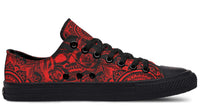 Fashion Printed Couple High Top Canvas Shoes