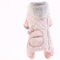 Autumn And Winter Four-legged Small Dog Padded Coat