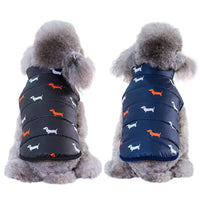 Small and medium pet cotton coat