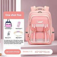 Elementary School Student Large Capacity Girl Spine-protective Backpack