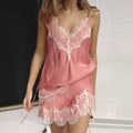 Womens Sexy Lace Trimted Camisole Set