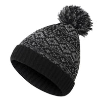 Autumn And Winter No Brimmed Wool Ball Knitted Hat Warm Earmuffs Outdoor Riding Thickening