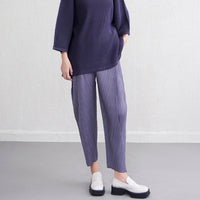 Pleated Craft Spring And Summer High Waist Slimming Skinny Pants