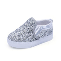 Spring New Children's Bright Sequined Shoes