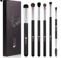 Factory direct 6 makeup brush set double head makeup brush double eye shadow brush beauty tools wholesale