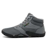 New Men's Winter Waterproof Non-slip Warm Snow Boots Fleece-lined