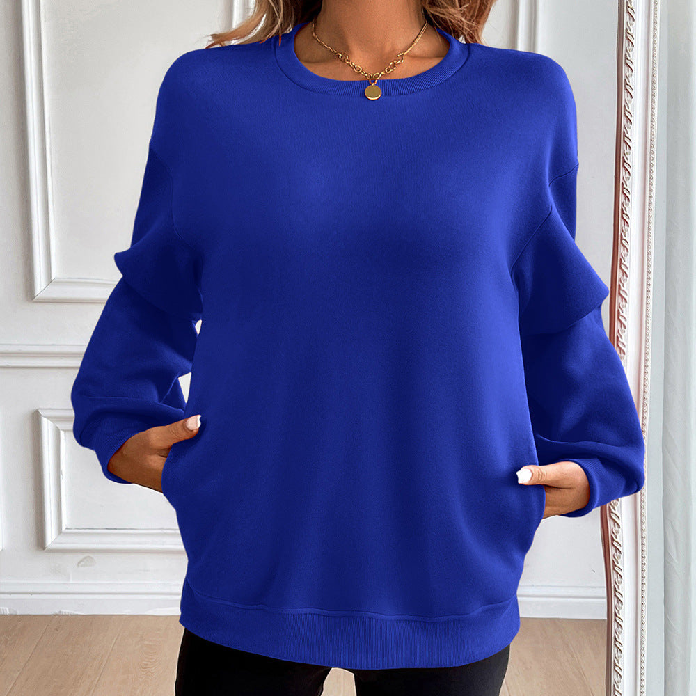 Loose Long Sleeve Casual Sweatshirt Women