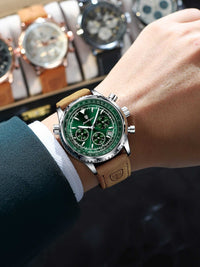 Men's Multi-functional Quartz Waterproof Watch