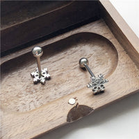 Stainless steel snow tongue nail