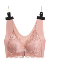 Beauty Back Front Buckle Vest Bra