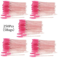 Disposable Eyelash Brush With Crystal Rod