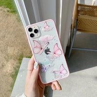 Compatible with Apple , Butterfly laser phone case