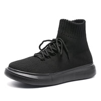 Fly-knit Socks Shoes Stretch Casual Shoes Breathable
