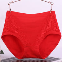 Women's Cotton Breathable Plus Size High Elastic Underwear