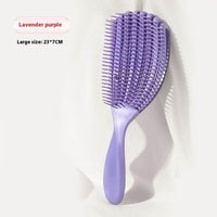 Ribs Big Curved Comb Shell Comb Multifunctional Massage Comb