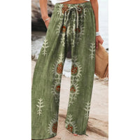 Casual Streetwear Wide-leg Athletic Pants From Europe And The US