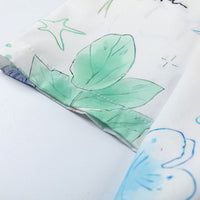 Graffiti Flower Butterfly Printed Shirt Men