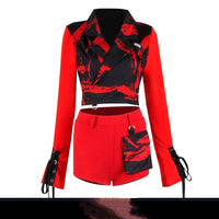Girls' Group Performance Costume Suit Korean Dance Singing Costume Hip Hop Street Dance