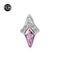 Versatile Minimalist Kite-shaped Rhombus Earring Studs