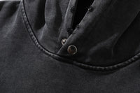 Distressed Hooded Sweater For Men