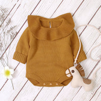 Girls Knitted Bag Fart Romper
