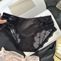 Japanese Sexy Lace Underwear Women's Cotton Antibacterial Crotch Thin Breathable