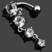 Fashion Creative Inverted Belly Button Nails