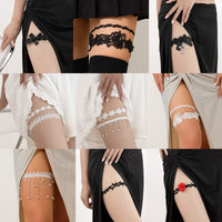 Sexy Elegant Lace Elastic Thigh Leg Chain For Women