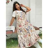 Women's New Plus-Size Suspender Dress